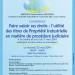 2014.05.23_ConferenceADELEPI-FaireValoirDroitsPI 2014.05.23_ConferenceADELEPI-FaireValoirDroitsPI